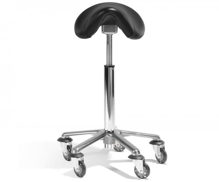 Taburet na kole�k�ch Sibel Saddle L - �ern�
