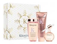 D�rkov� sada s olejem pro lesk a hydrataci vlas� se sklonem ke krepat�n� K�rastase Gloss Absolu Set