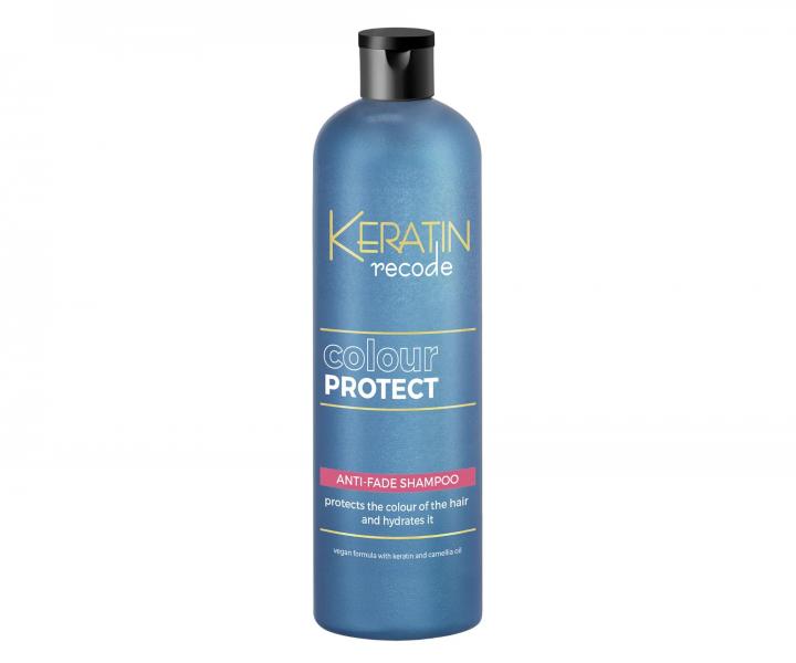 Šampon pro ochranu a obnovu barvených vlasů Subrina Professional Keratin Recode Colour Protect - 400 ml