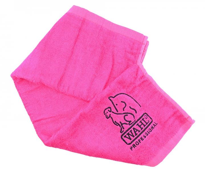 Ručník pro zvířata Wahl Animal Towel 0093-5980, 61 x 61 cm - sytě růžový