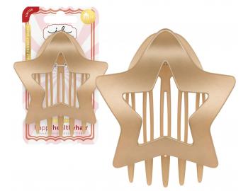Sk�ipec do vlas� Invisibobble Clipstar Kaleidoscope Main Act - matn� zlat�