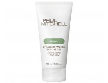 Gelov� s�rum pro narovn�n� vlnit�ch a kudrnat�ch vlas� Paul Mitchell Smooth Straight Works Serum Gel - 150 ml