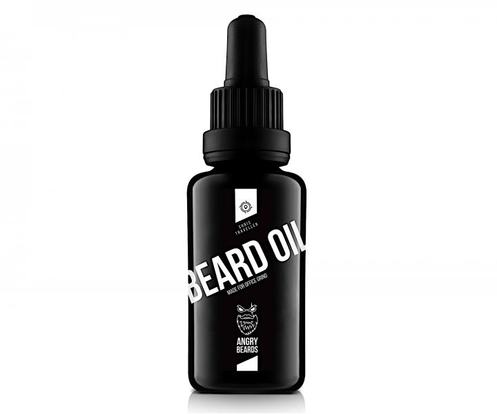 Vyivujc olej na vousy Angry Beards Christopher the Traveller - 30 ml