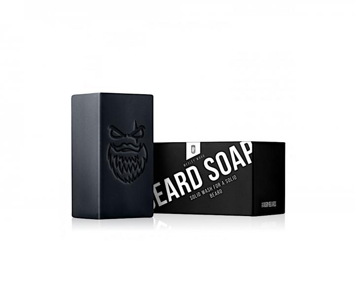 Mýdlo na vousy Angry Beards Beard Soap Wesley Wood - 50 g