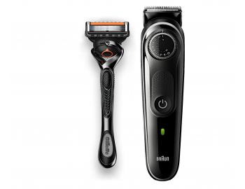 Pánský zastřihovač vlasů a vousů Braun BeardTrimmer 3 BT 3342 + zdarma holící strojek Gillette