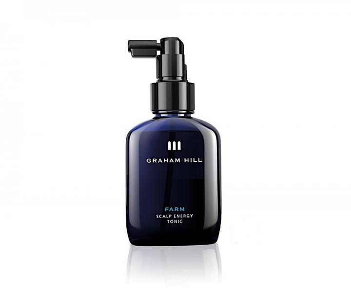 Pánské energizující vlasové tonikum Graham Hill Farm Scalp Energy Tonic - 100 ml