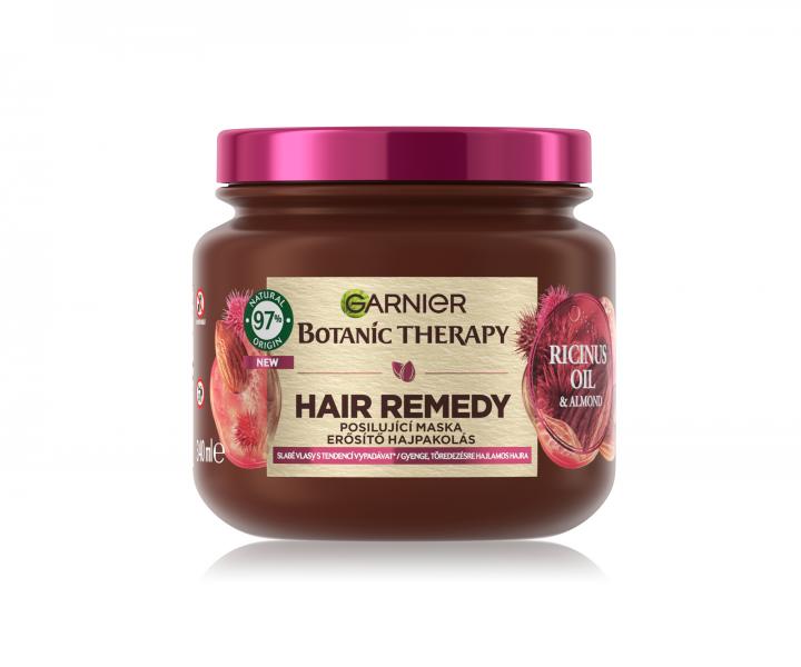 Maska pro vlasy se sklonem k padání Garnier Botanic Therapy Hair Remedy Ricinus Oil - 340 ml