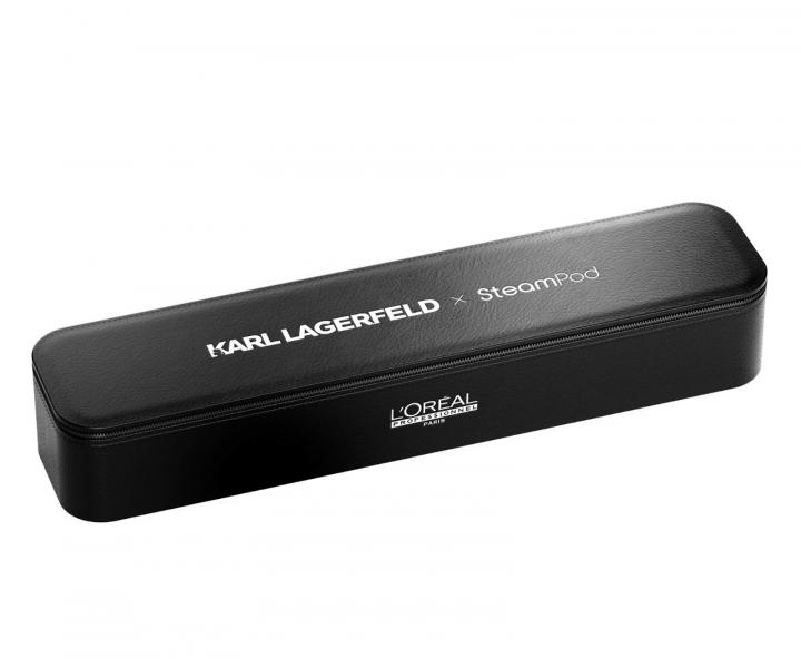 Parní žehlička na vlasy Loréal SteamPod x KARL LAGERFELD + elegantní pouzdro zdarma
