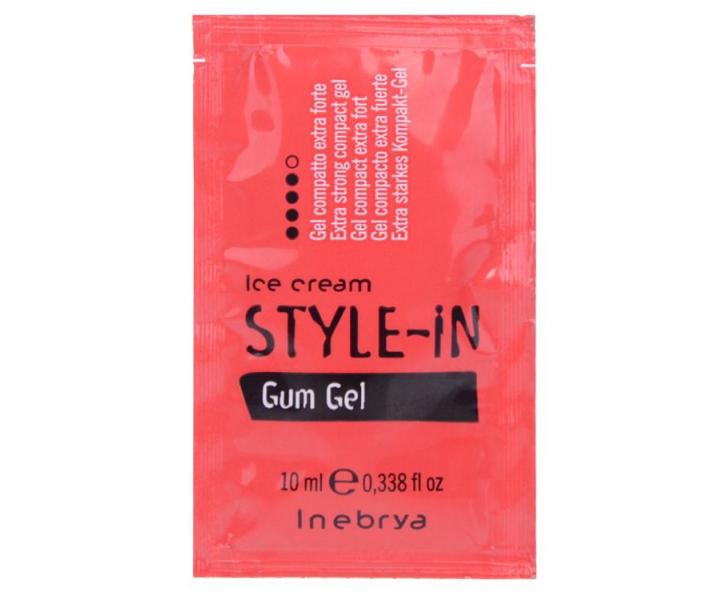 Extra silný kompaktní gel na vlasy Inebrya Gum Gel - 10 ml