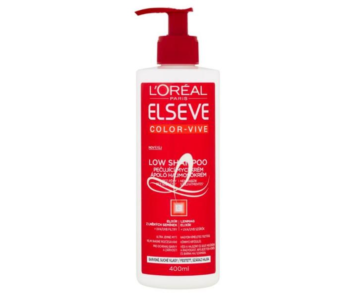 Myc krm pro barven vlasy Loral Elseve Color-Vive - 400 ml