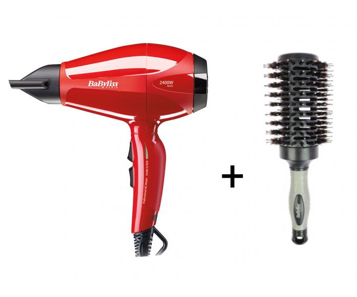 Fén BaByliss Le Pro Intense 6615E 2400 W ionic + kartáč BaByliss 45 mm zdarma