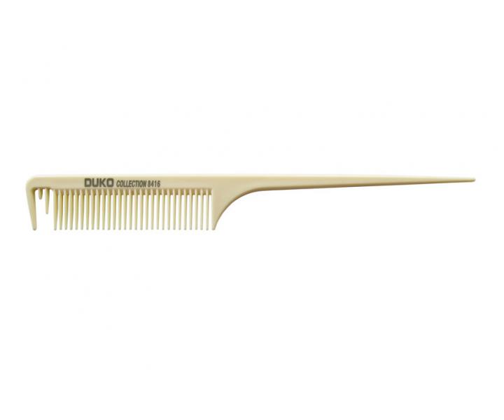 Tupírovací hřeben s hrotem Duko Collection 8416 - 21,5 cm