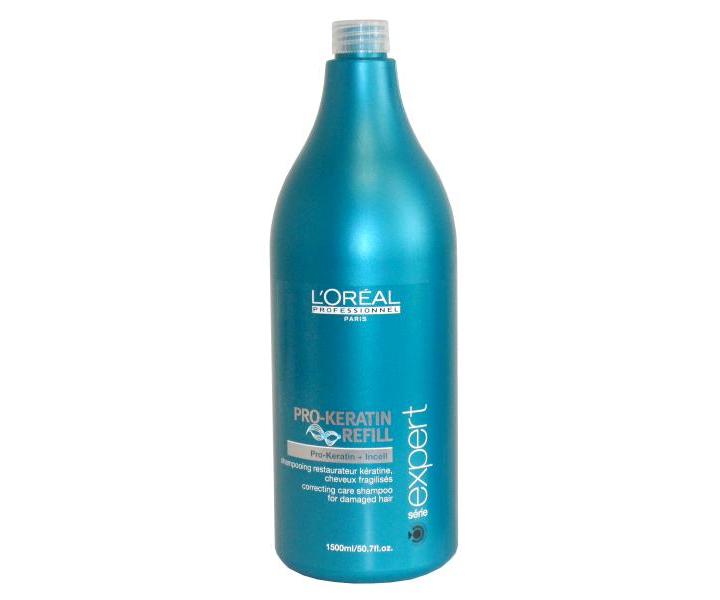 Loral ampon Pro-Keratin Refill pro oslaben vlasy - 1500 ml