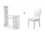 Akční set Hairway Manikúrní stolek s boxem + křeslo ZDARMA