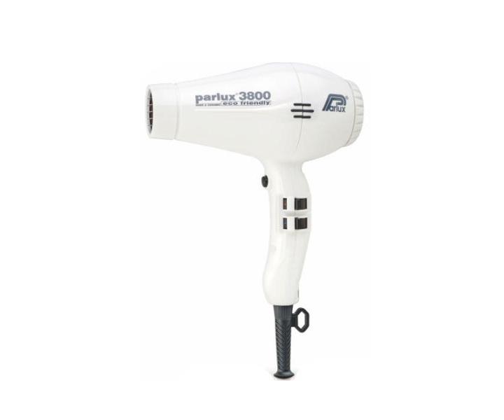 Profesionální fén Parlux 3800 Ceramic & Ionic - 2100W, bílý