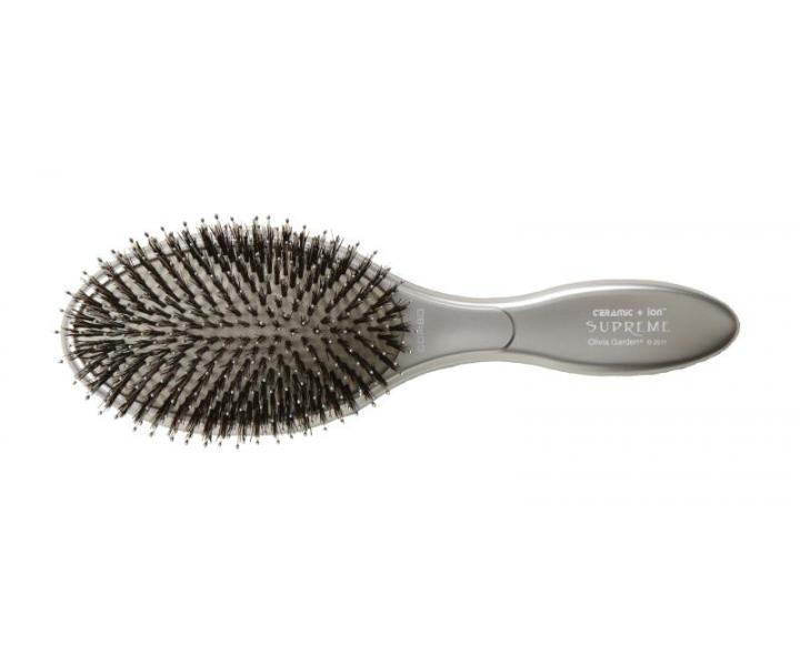 Sada nůžek 6,5" a nůžek 6,35" SilkCut Pro Silver Olivia Garden + kartáč zdarma