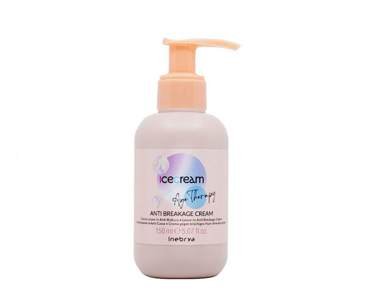 Krém proti lámavosti zralých vlasů Inebrya Ice Cream Age Therapy Anti Breakage Cream - 150 ml