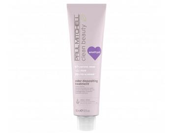 Vyživující barvicí maska Paul Mitchell Clean Beauty Color Depositing Treatment - fialová, 150 ml