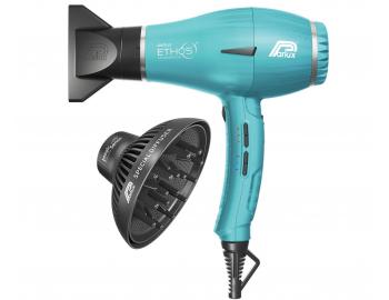 Profesionální fén na vlasy s difuzérem Parlux Ethos - 2300 W, azurový