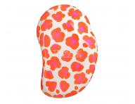 Kartáč na rozčesávání vlasů Tangle Teezer Original Mini Leo Orange - bílo-oranžový