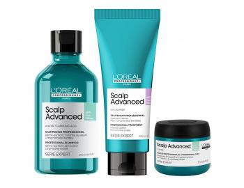 Sada pro zklidn�n� mast�c� se poko�ky Lor�al Professionnel Scalp Advanced + �ampon a maska 2v1 75 ml zdarma
