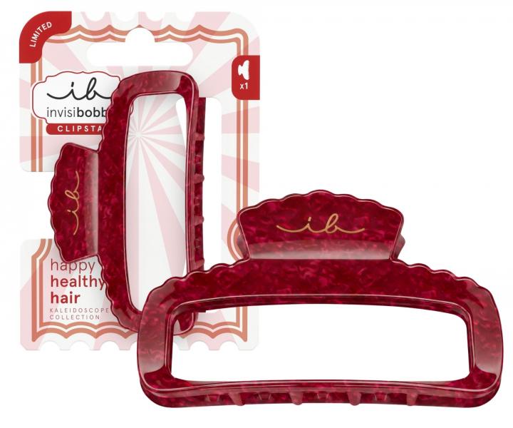 Sk�ipec do vlas� Invisibobble Clipstar Kaleidoscope Showstopper - v�nov� s mramorov�m efektem
