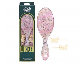 Dárková sada kartáče na rozčesávání vlasů Wet Brush Original Detangler Wicked Glinda