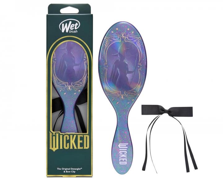 Drkov sada karte na rozesvn vlas Wet Brush Original Detangler Wicked Elphaba