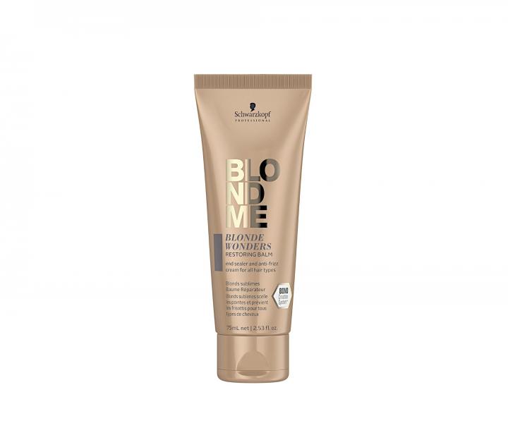 Řada vlasové kosmetiky pro blond vlasy Schwarzkopf Professional BlondMe Blonde Wonders