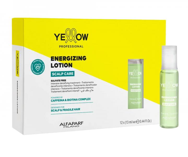 Intenzivn� k�ra pro vlasy se sklonem k vypad�v�n� Yellow Professional Scalp Care Energizing Lotion - 12 x 13 ml