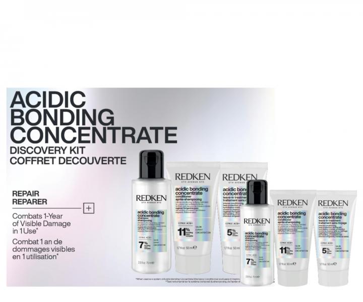 D�rkov� sada pro po�kozen� vlasy Redken Acidic Bonding Concentrate Discovery Kit