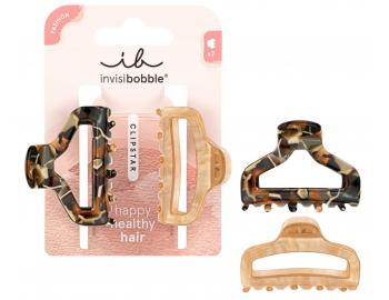 Skřipce do vlasů Invisibobble Clipstar Golden Roar - 2 ks