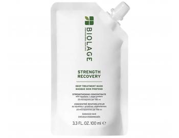 Hloubkově regenerační maska pro poškozené vlasy Biolage Strength Recovery Deep Treatment Mask - 100 ml