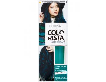 Vymývající se barva Loréal Colorista Washout Turquoise Hair - tyrkysová