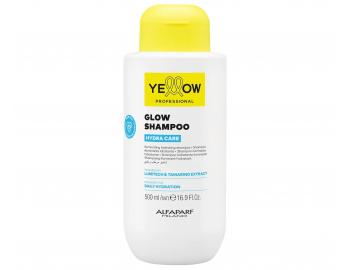 Rozjas�uj�c� hydrata�n� �ampon pro vlasy bez lesku Yellow Professional Hydra Care Glow Shampoo - 500 ml