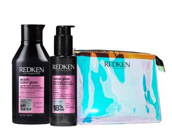 Sada pro zářivou barvu vlasů Redken Acidic Color Gloss + taštička zdarma