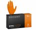 Silné nitrilové zdrsněné rukavice Espeon Nitril Extra Strong 3 - 100 ks, oranžové - M