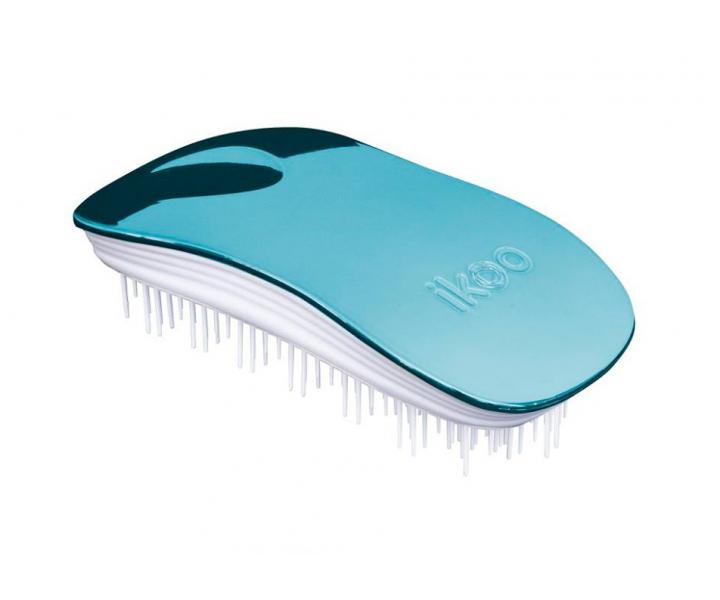 Kart�� na vlasy Ikoo Home Metallic Pacific - b�lo-tyrkysov�