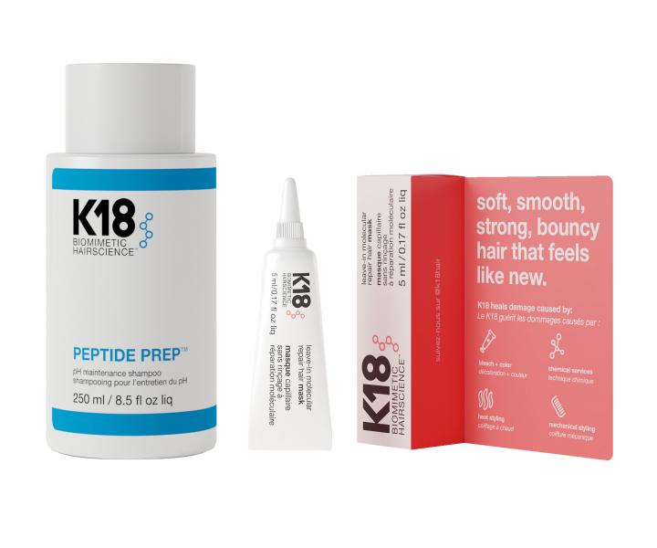 istic ampon pro kadodenn pouit K18 - 250 ml + bezoplachov maska 5 ml zdarma
