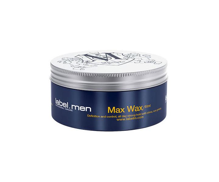 Silný fixační vosk s leskem Label.m Men Max Wax - 50 ml