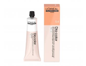 Přeliv na vlasy Loréal Professionnel Dia color 60 ml - 5.4 světlá hnědá měděná