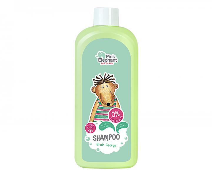 Šampon pro jemné dětské vlásky Pink Elephant Medvídek Míša - 500 ml