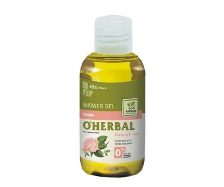 Tonizujc sprchov gel O'Herbal - damakov re, 75 ml