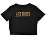 D�msk� crop top tri�ko Hot Tools - �ern�, L (bonus)