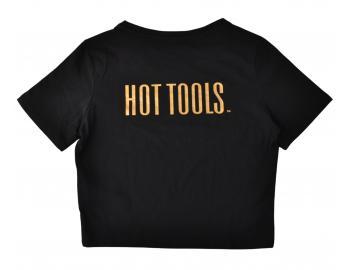 D�msk� crop top tri�ko Hot Tools - �ern�, L (bonus)