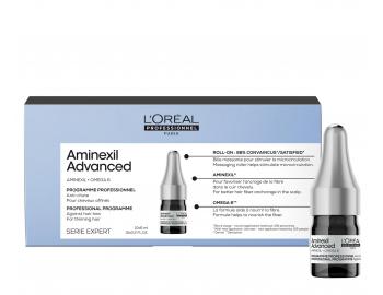 Intenzivn� k�ra proti pad�n� vlas� Lor�al Professionnel Aminexil Advanced Anti-Hair Loss - 10 x 6 ml