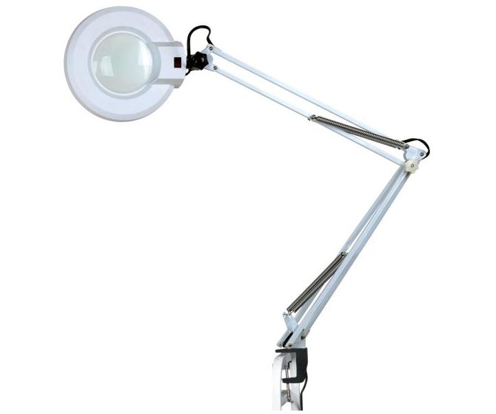 Kosmetick lampa s lupou na stl Weelko Expand - 3 dioptrie