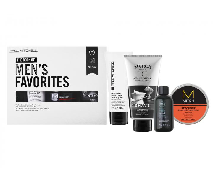 Drkov sada pro mue Paul Mitchell The Book of Mens Favorites