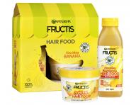 D�rkov� vy�ivuj�c� sada pro such� vlasy Garnier Fructis Banana Hair Food - �ampon + maska