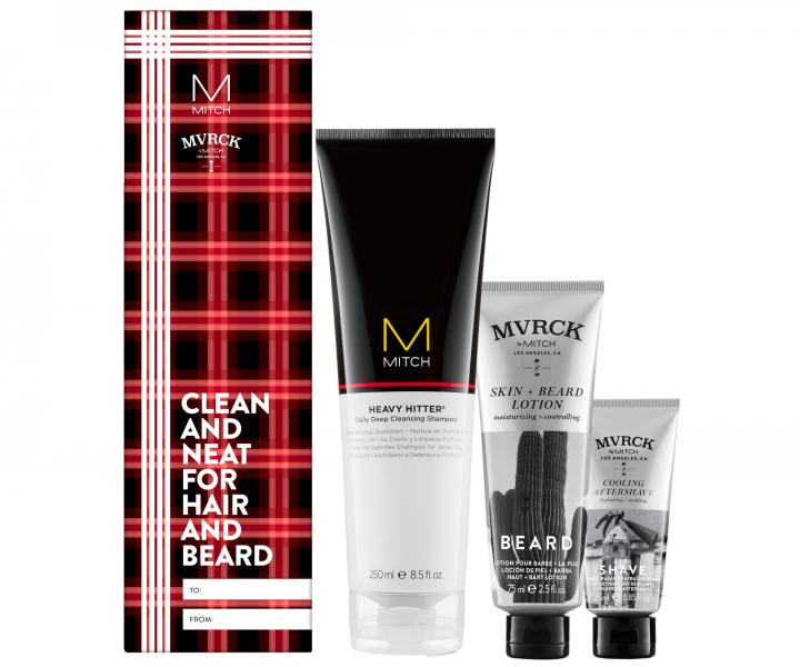 Dárková sada pro muže Paul Mitchell Heavy Hitter Gift Set